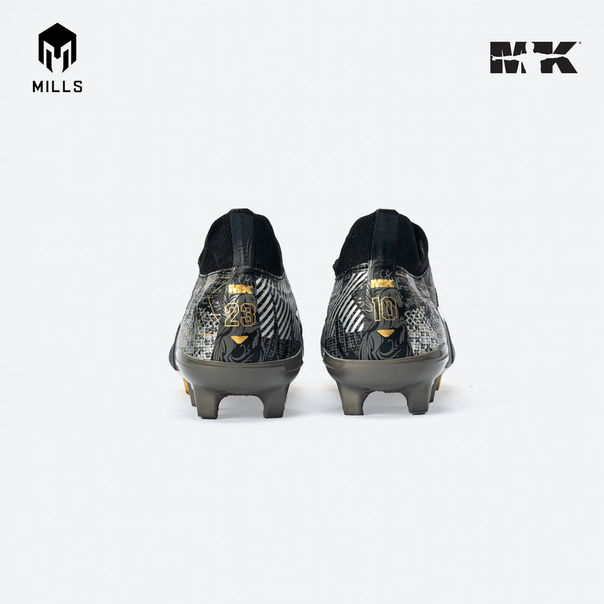 MILLS Astro Spartan MK Elite FG- Black/Dk. Grey /Gold-9301506
